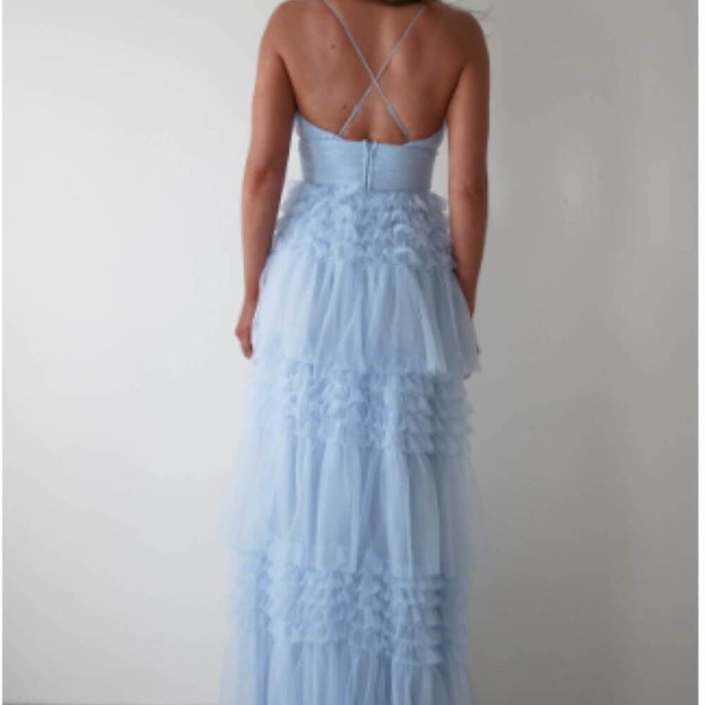 Madeleine Tulle Layered Maxi Dress
